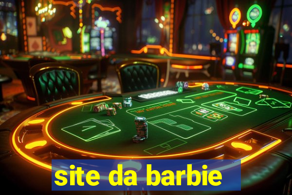 site da barbie - jogos